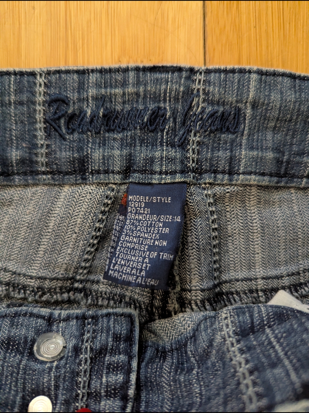 Y2K Denim Mid Rise - Picture 3 of 6